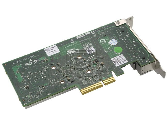 Dell 540-BBHB W0N4T TMGR6 0TMGR6 YGCV4 0YGCV4 HY7RM 0HY7RM Dual Port Gigabit Ethernet Adapter / NIC Image 3 image