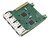 Dell 540-BBHG 0FM487 FM487 0R1XFC R1XFC Quad Port Gigabit Ethernet Adapter / NIC Image 2 image