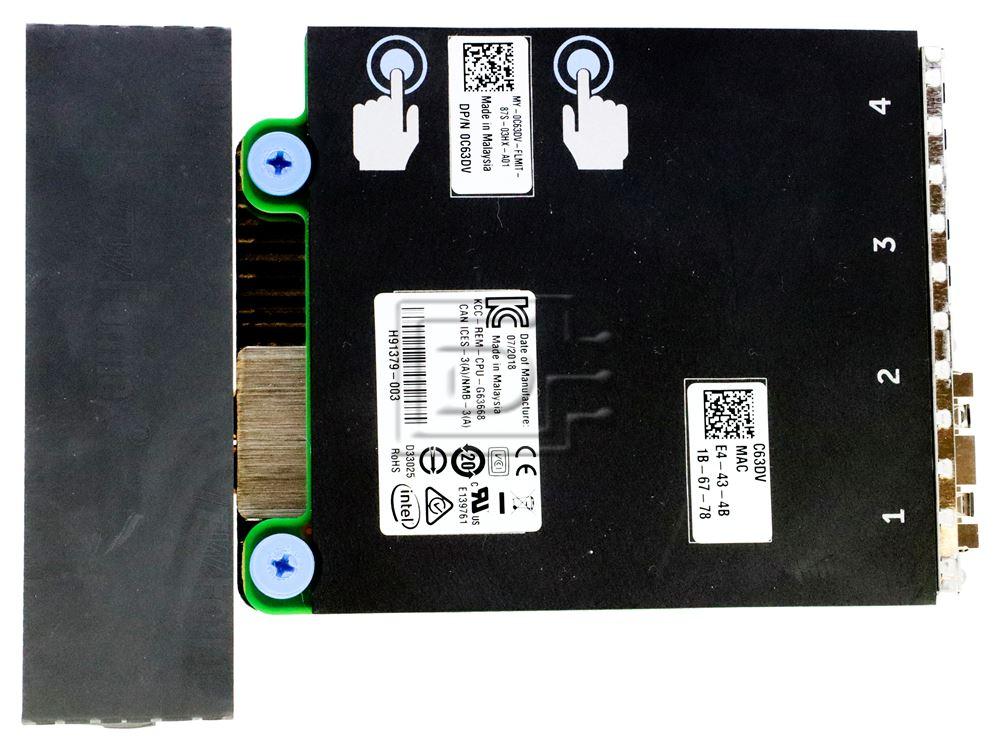 Dell 540-BBHJ 67XRW C63DV Network Daughter Adapter NIC Image 3 image