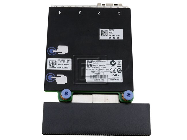 Dell 540-BBHJ 67XRW C63DV Network Daughter Adapter NIC image 4