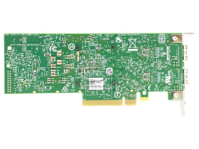 Dell 540-BBVK W79Y8 0W79Y8 Dual-Port 10/25GbE SFP28 RNDC Network Adapter / NIC Image 2 image
