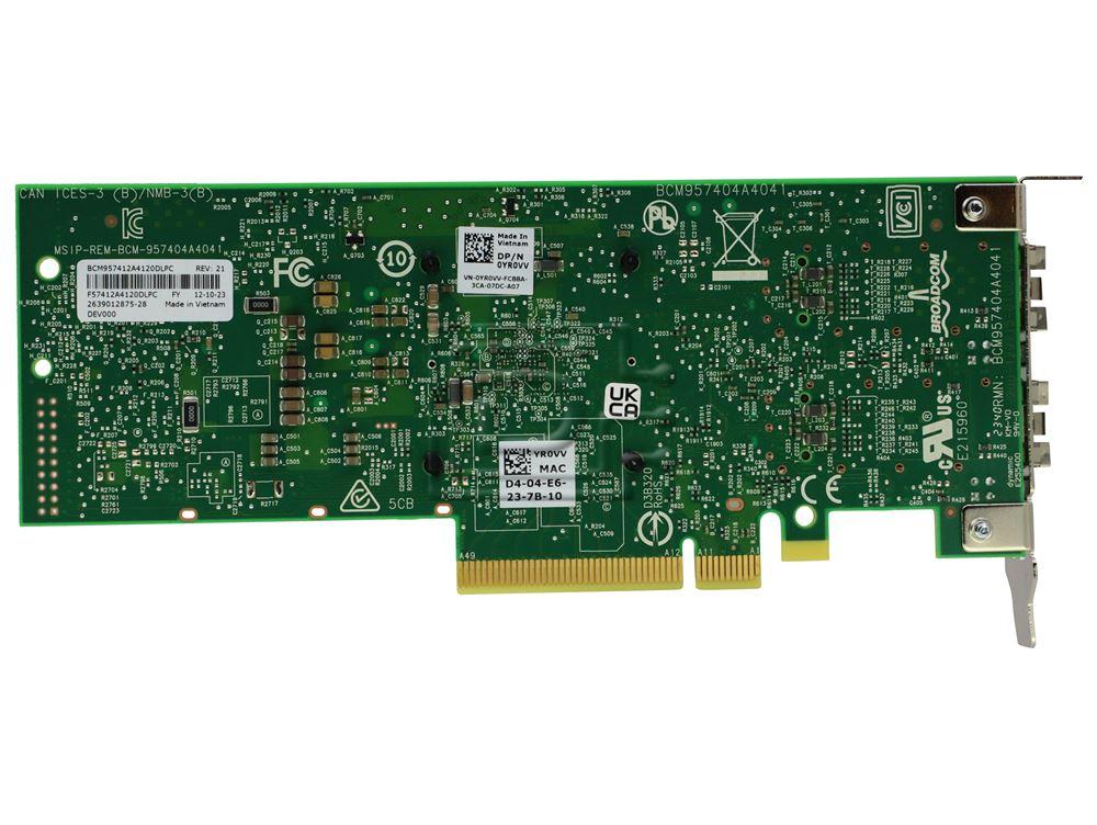Dell 540-BBVL YR0VV 0YR0VV N7R67 540-BBVI Server Network Adapter NIC Image 2 image