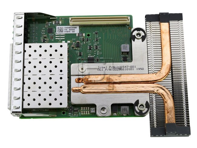 Dell 555-BCKL X6RD7 68M95 10Gb Network Quadport quad port SFP+ image 1