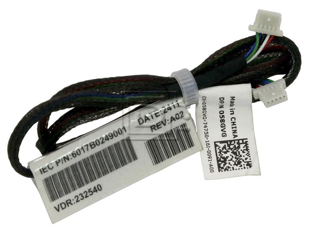 Dell 58GVG 058GVG Dell battery cable Image 1 image