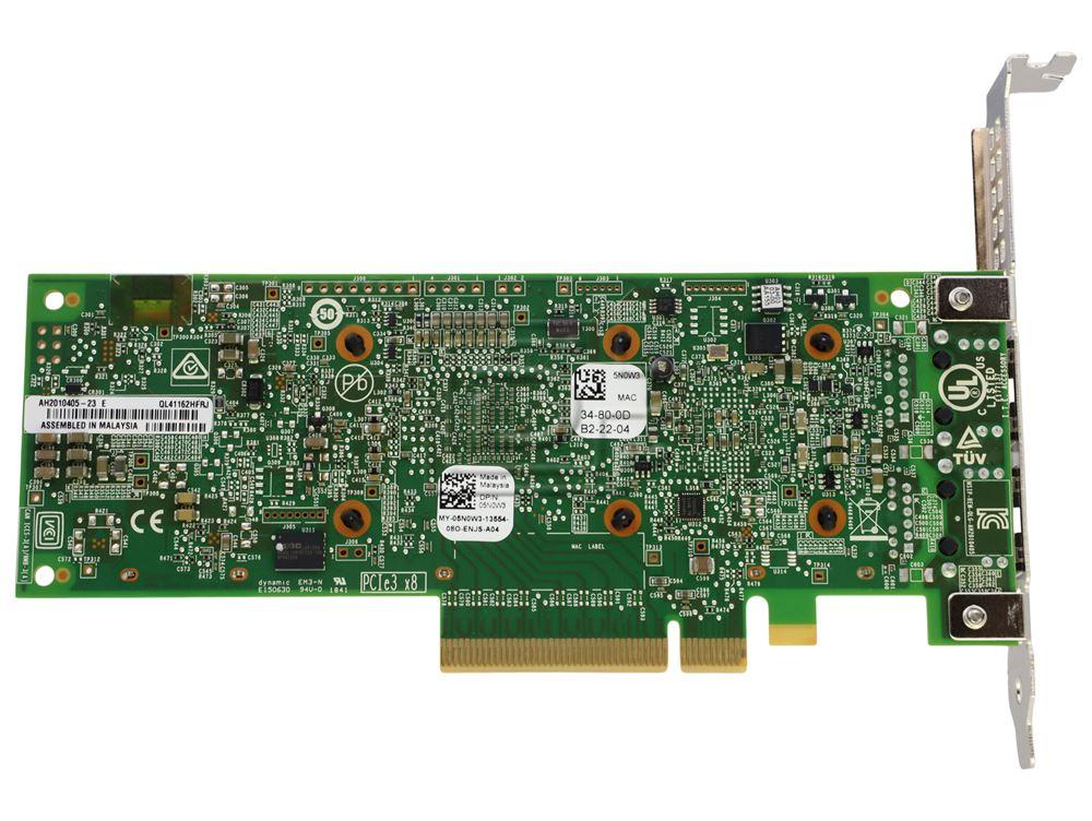 QLOGIC QL41162HFRJ 05N0W3 5N0W3 Dual Port Network Adapter Image 2 image