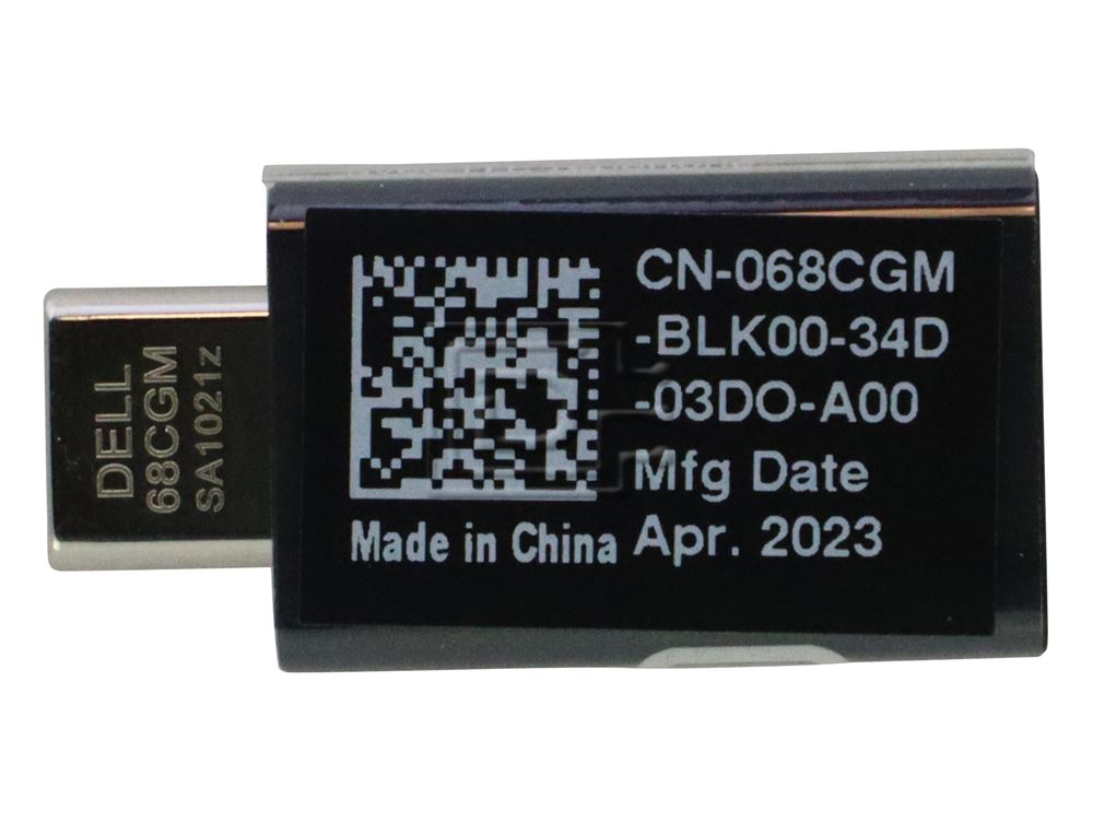 Dell USB-C To USB-A Adapter 68CGM / SA1021z / K4GF0 - Brand New