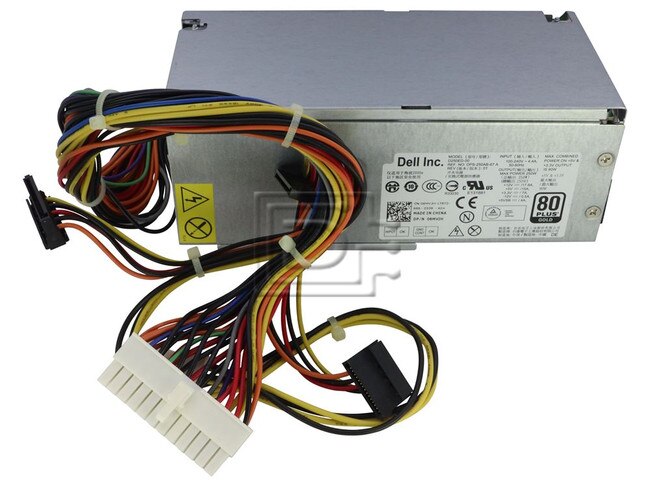 Dell 6MVJH 06MVJH D250ED-00 DPS-250AB-67A FY9H3 CVJ4W NCYVN 07GC81 0FY9H3 0CVJ4W 0NCYVN 07GC81 CYY97 0CYY97 YJ1JT 0YJ1JT 3MV8H 03MV8H Power Supply Unit Image 1 image