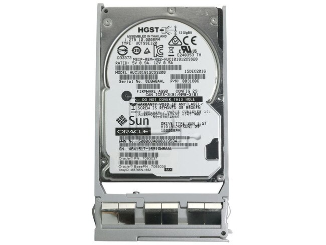 SUN MICROSYSTEMS 7093038 7093037 7093035 H101812SFSUN1.2T 7110659 7111108 0B31806 SAS Hard Drives Image 2 image