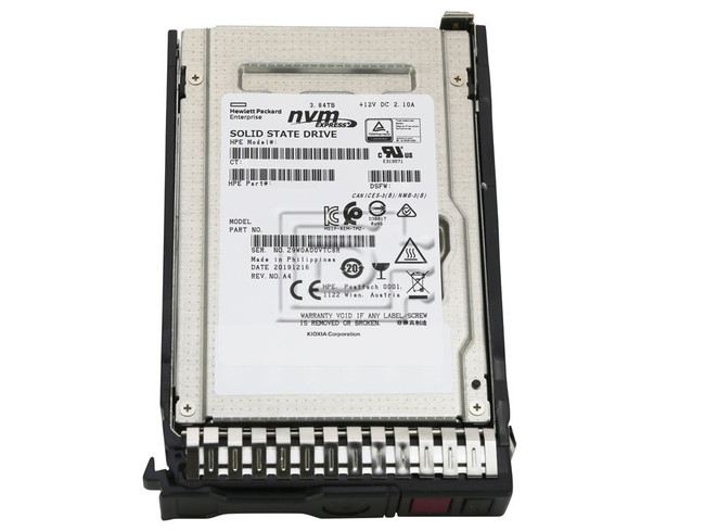 HEWLETT PACKARD P13680-B21 P13680-H21 P13680-K21 PCIe NVMe Solid State Drive image 1