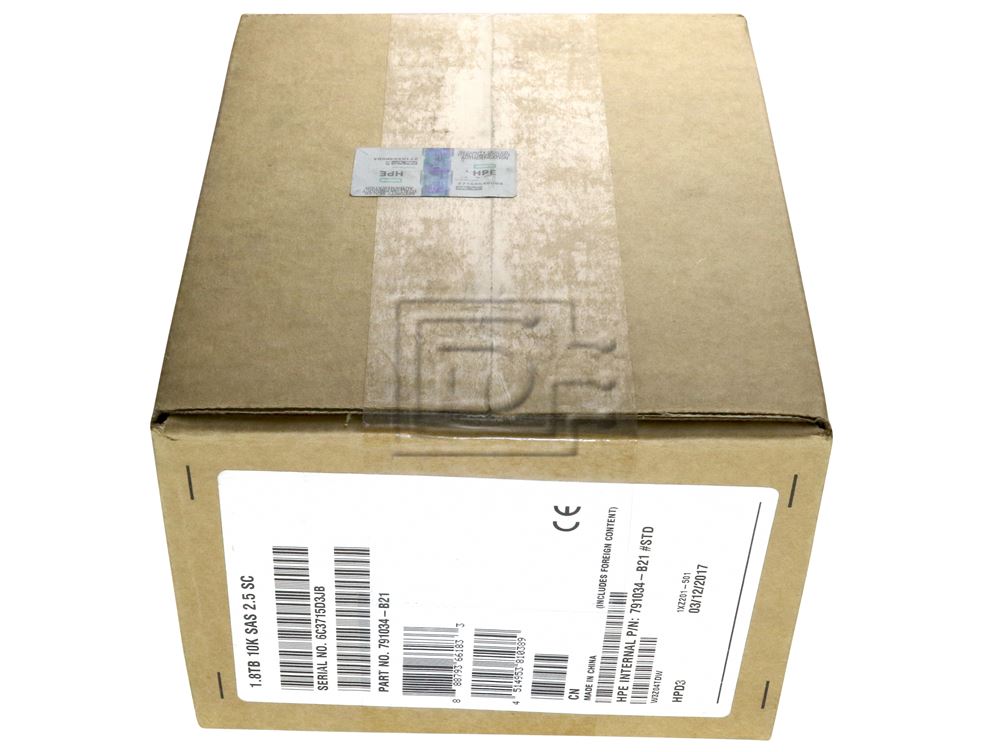 thumbnail image 2 of HPE 1.8TB 10K RPM SAS 2.5" Hard Drive – 791034-B21 / 791055-001 2 of 6