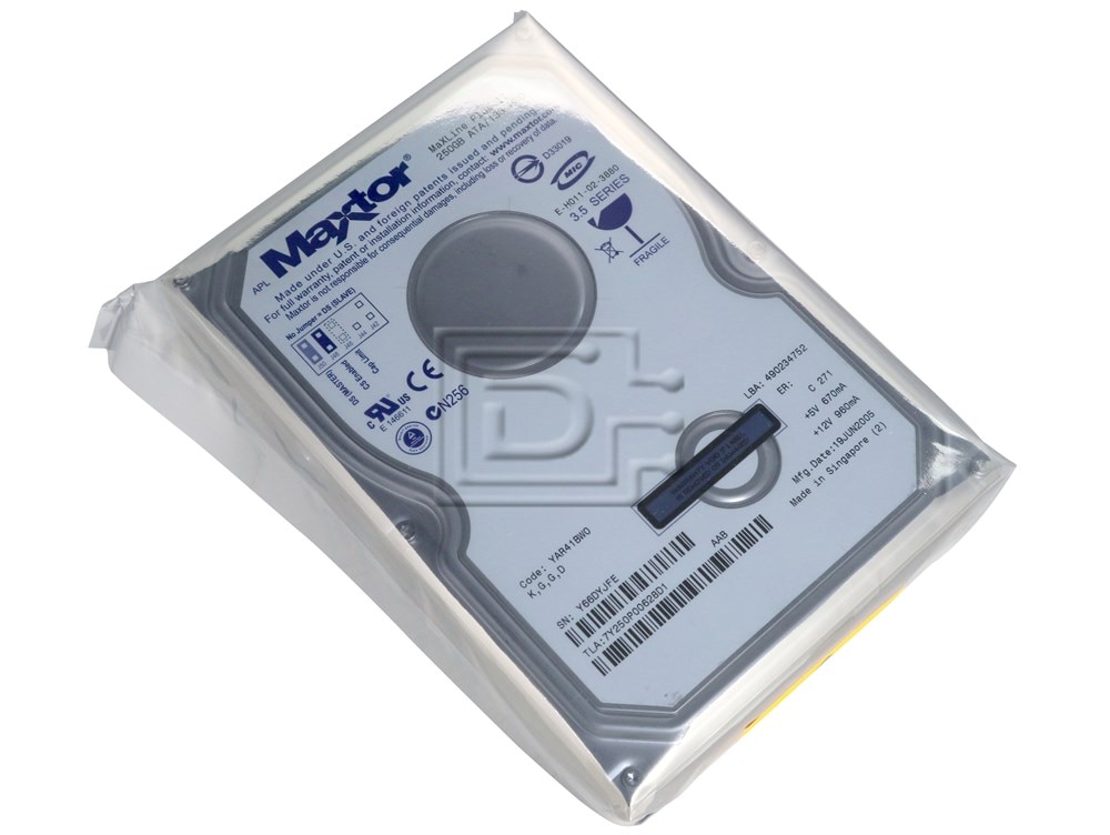 Maxtor 7Y250P0 ATA/133 Hard Disk Drive