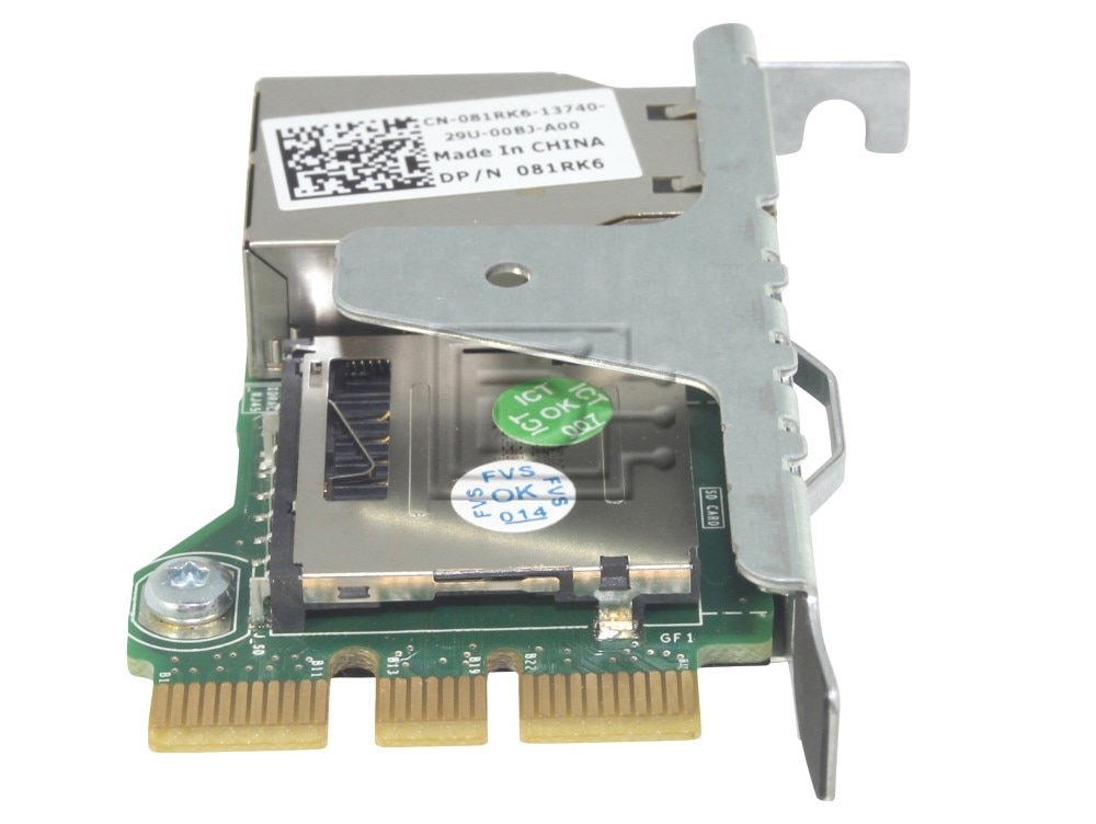 Dell 81RK6 / WD6D2 iDRAC 7 Port Card Integrated Dell Remote Dell 81RK6 / WD6D2 iDRAC 7 Port Card Integrated Dell Remote