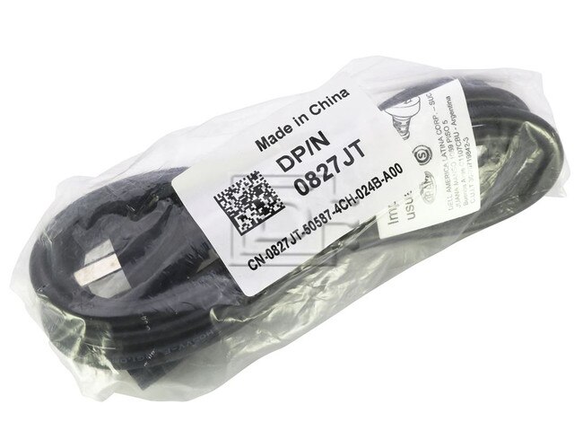 Dell 827JT 0827JT Power Cable Image 2 image