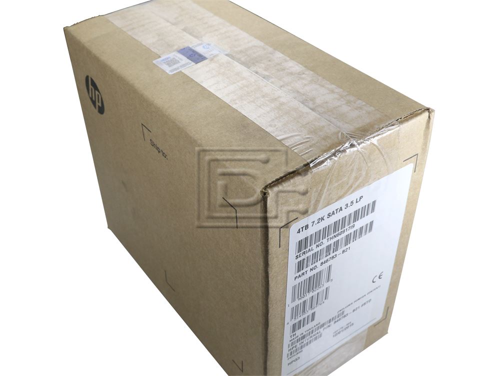 HEWLETT PACKARD 846783-B21 765251-001 765265-002 MB4000GEFNA SATA Hard Drive Image 1 image