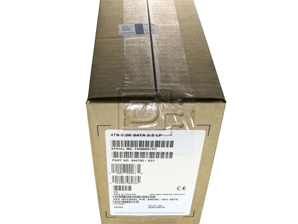 HEWLETT PACKARD 846783-B21 765251-001 765265-002 MB4000GEFNA SATA Hard Drive Image 2 image