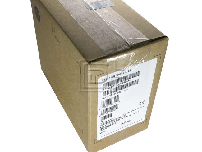 HEWLETT PACKARD 861592-B21 861608-001 857642-001 857652-006 MB008000JWAYH SAS Helium Hard Drive image 1