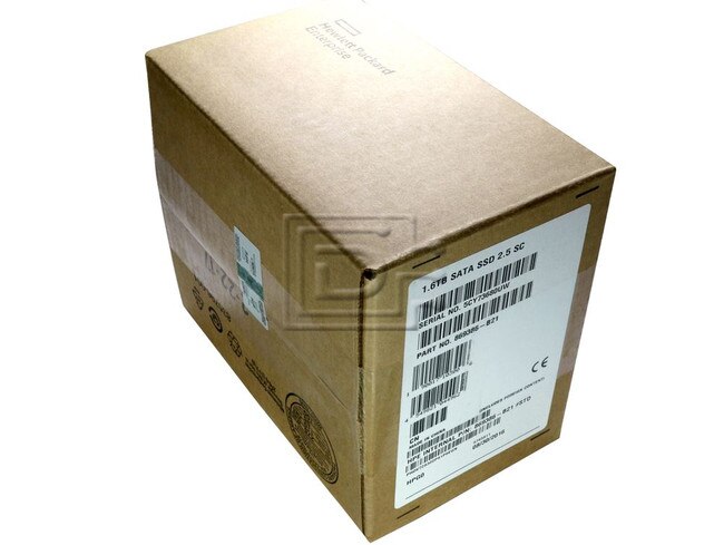 HEWLETT PACKARD 869386-B21 869581-001 867213-005 SSDSC2BB016T7P SATA Solid State Drive Image 1 image