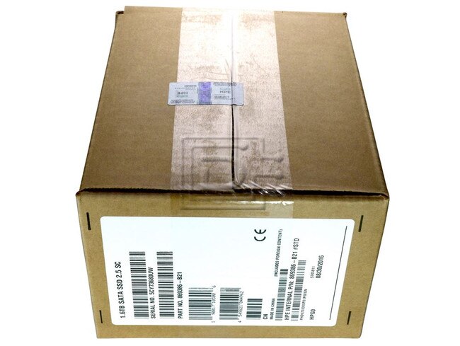 HEWLETT PACKARD 869386-B21 869581-001 867213-005 SSDSC2BB016T7P SATA Solid State Drive Image 3 image
