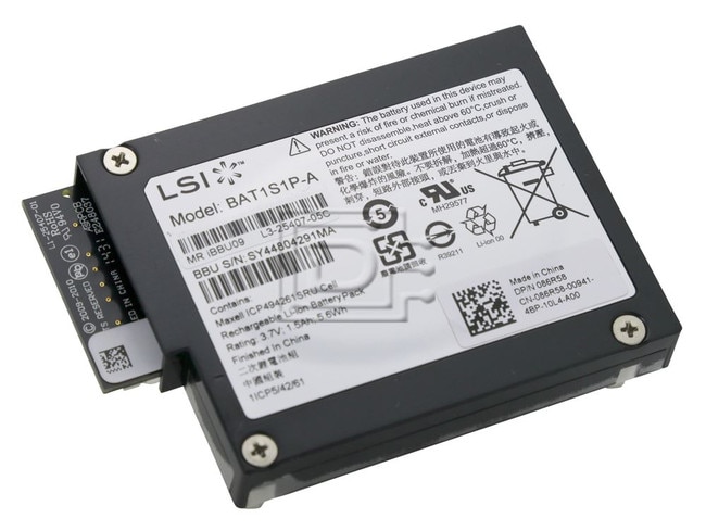Dell 86R58 086R58 IBBU09 BBU09 L3-25407-5C RAID Battery Image 2 image