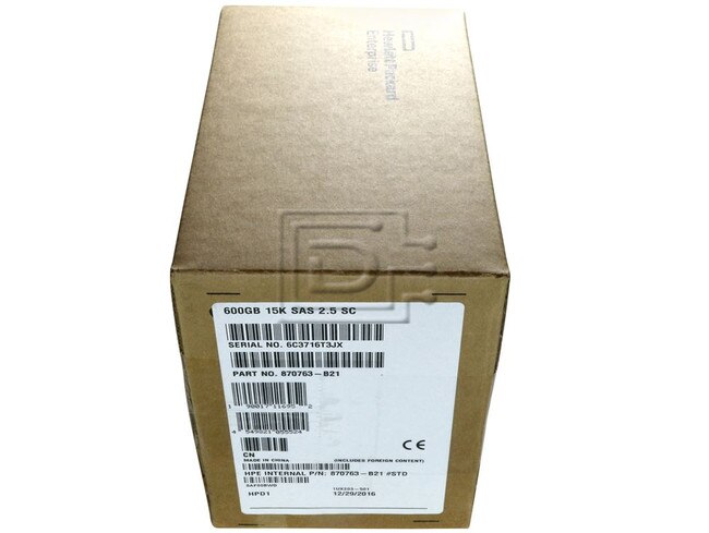 HEWLETT PACKARD 870763-B21 748387-B21 870797-001 870763-S21 867253-001 SAS Hard Drive image 2