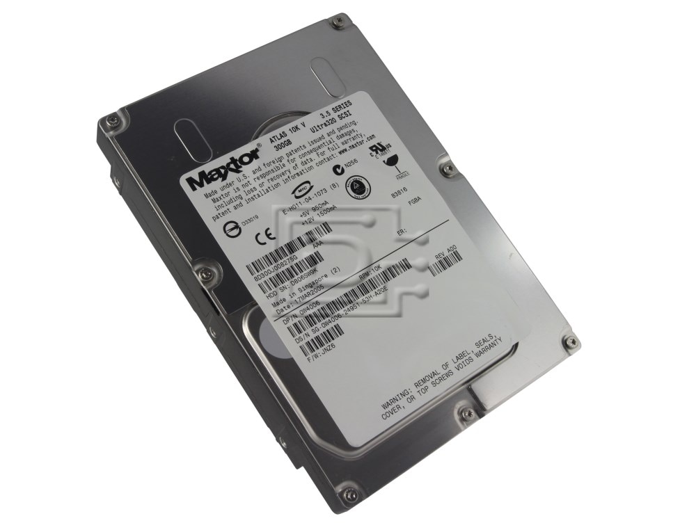 Maxtor 8D300J0 W4006 CC317 SCSI Hard Drive Image 1 image