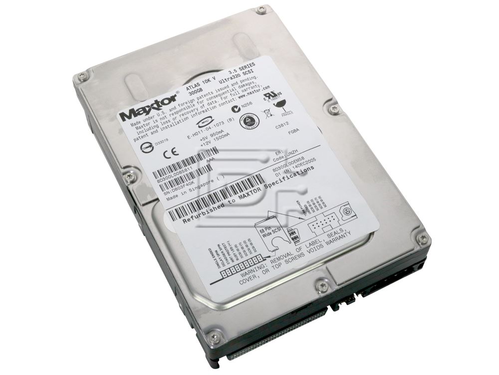 Maxtor 8D300L0 SCSI Hard Drive Image 1 image