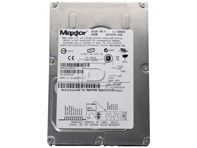 Maxtor 8D300L0 SCSI Hard Drive Image 2 image