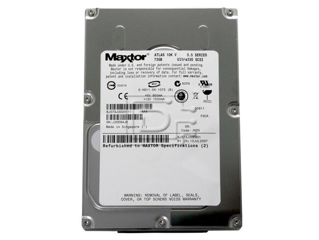 Maxtor 8J073J0 SCSI Hard Disk Drive image 2