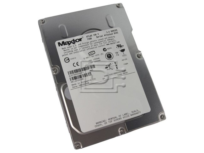 Maxtor 8J073S0 SAS SCSI Hard Drives image 1