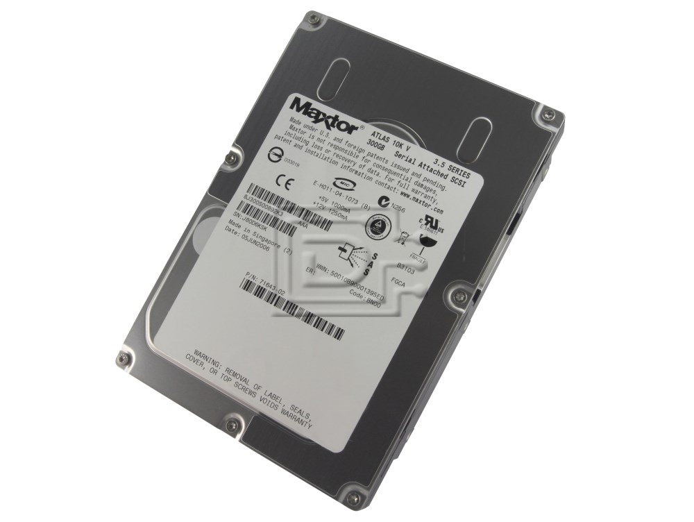 デリシャスサーバー Maxtor 8J300S0 SAS Serial Attached SCSI Hard Drives