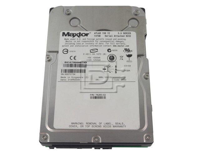 Maxtor 8K147S0 SCSI Hard Drive Image 1 image