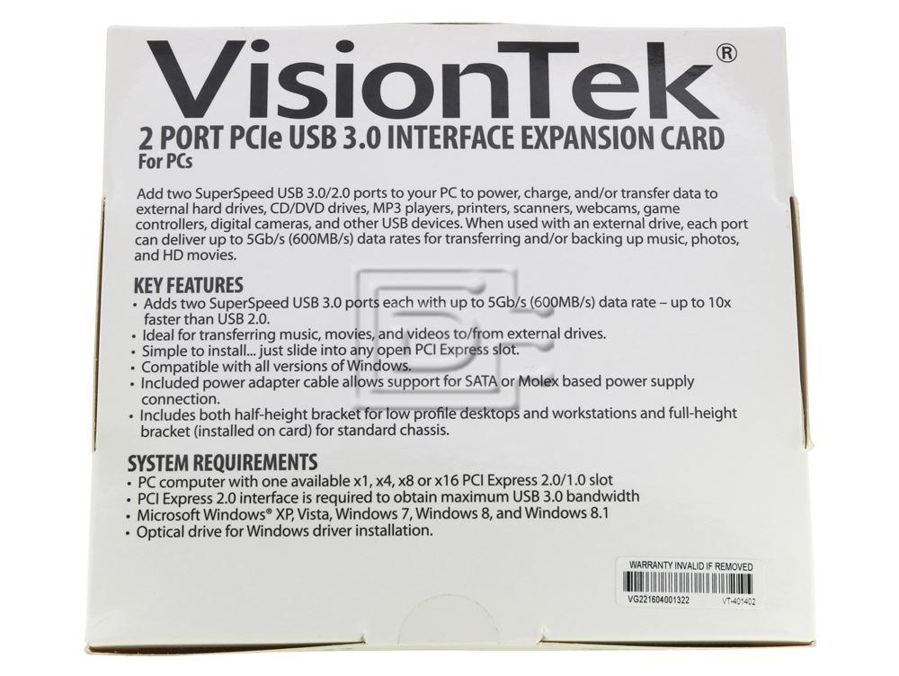 Visiontek 900598 Expansion Controller Card Image 2 image