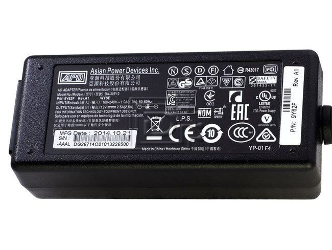 Dell 9Y62F 09Y62F 7PP4X 07PP4X 5W3KN 05W3KN KR0N8 0KR0N8 Dell Wyse 3010 3020 Laptop AC Power Adapter Image 3 image