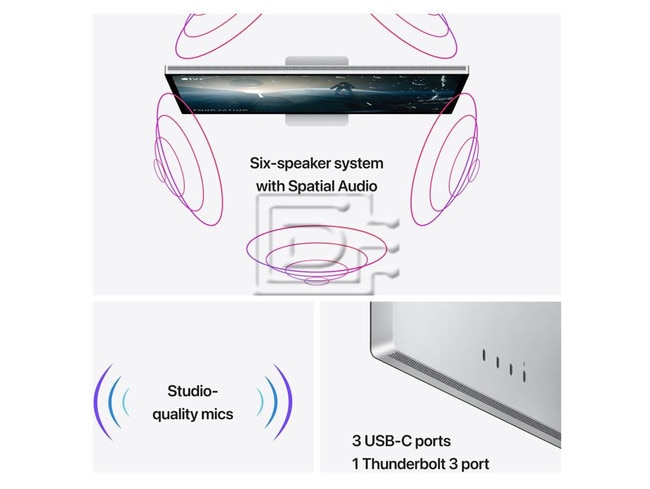 APPLE A2525 MK0U3LL/A Apple 27" Studio Display Image 4 image
