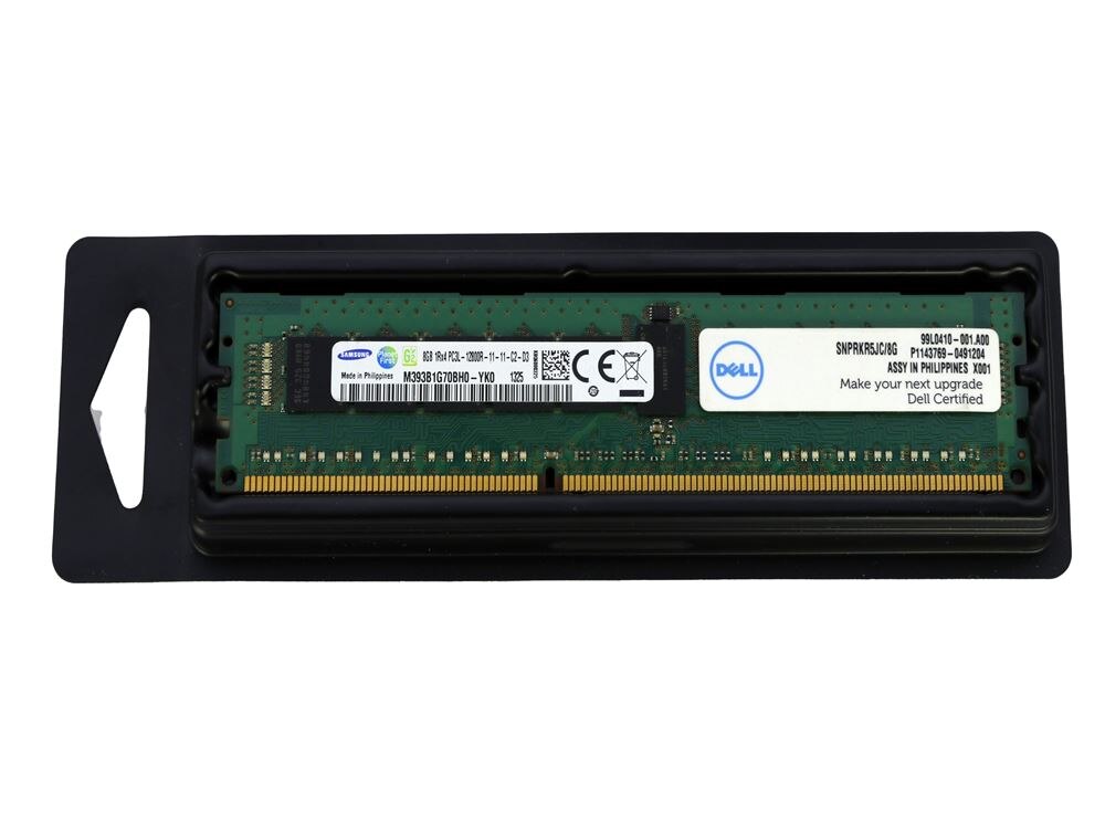 Dell A7134886 SNPRKR5JC/8G PC3-10600 RDIMM RAM Module Image 5 image