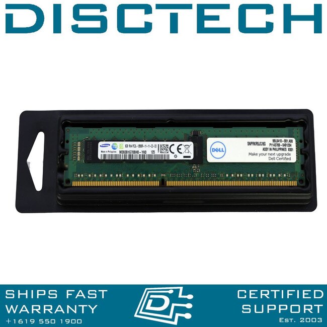 Dell A7134886 SNPRKR5JC/8G PC3-10600 RDIMM RAM Module Image 8 image