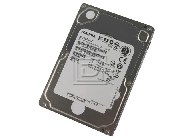 Toshiba AL13SEB600 2.5 inch SFF SAS Hard Drive Image 1 image