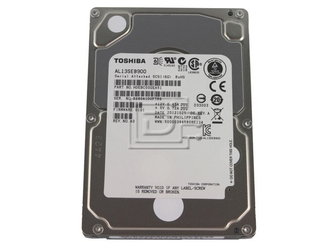 Toshiba AL13SEB900 HDEBC00GEA51 Image 1 image