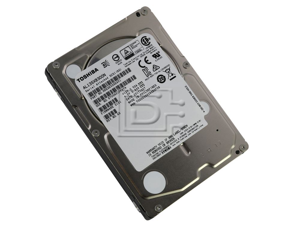 Toshiba AL13SXB300N SAS Hard Drive Image 2 image