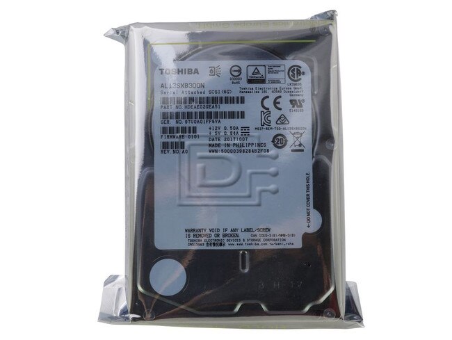 Toshiba AL13SXB300N SAS Hard Drive Image 3 image