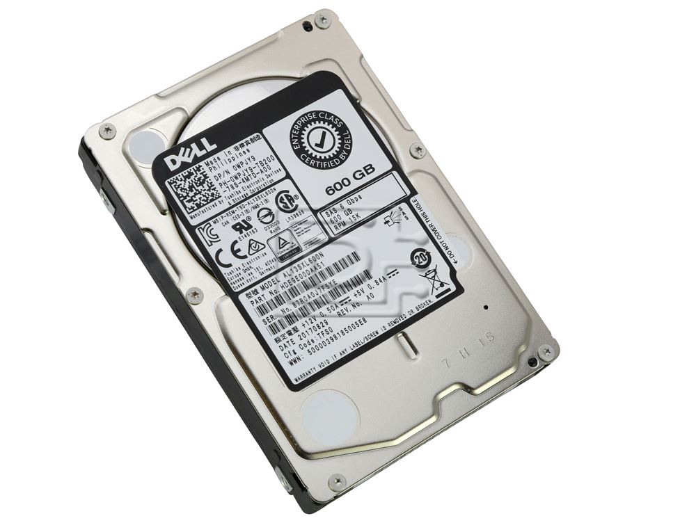 DELL 0WPJY9 DELL 600GB 15K 6G LFF SAS ハードドライブ First Large Image of 0WPJY9 Dell 600-GB 6G 15K 2.5 HP SAS w⁄G176J