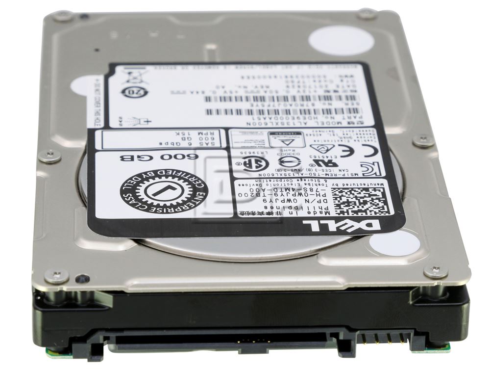 DELL 0WPJY9 DELL 600GB 15K 6G LFF SAS ハードドライブ First Large Image of 0WPJY9 Dell 600-GB 6G 15K 2.5 HP SAS w⁄G176J