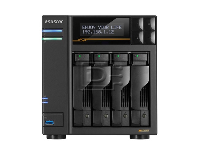 Asustor AS6804T Lockerstor 4 Gen 3 18TB Lockerstor 4 Gen 3 4-Bay SATA NVMe NAS Server Image 1 image