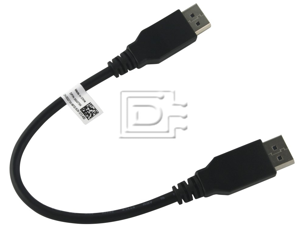 Generic CAB-AV-DISPLAYPORT-12IN-BN-OE GGTXK 0GGTXK Displayport cable Image 1 image