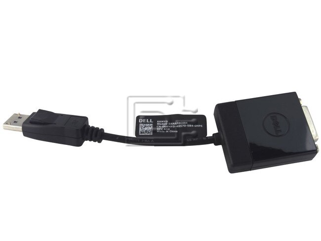 Generic CAB-AV-DISPLAYPORT-DVI-7.5IN-BN-OE Displayport DVI Cable image 1