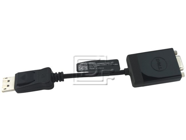Generic CAB-AV-DISPLAYPORT-VGA-7IN-BN-OE 5KMR3 05KMR3 M9N09 0M9N09 RN699 0RN699 DANBNBC084 Displayport VGA Cable Adapter image 1