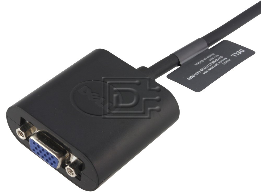 Generic CAB-AV-MINI-DISPLAYPORT-VGA-8IN-BN-OE PNKVT 0PNKVT VGA Mini-Displayport Cable Image 2 image