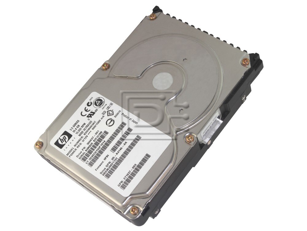 HEWLETT PACKARD BD036863AC SCSI Hard Drives Image 1 image