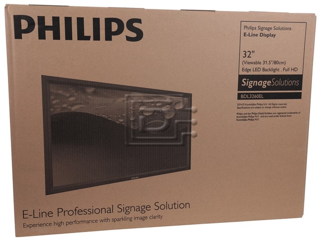 PHILIPS BDL3260EL A8223391 Philips 32-inch LED Display Monitor image 1