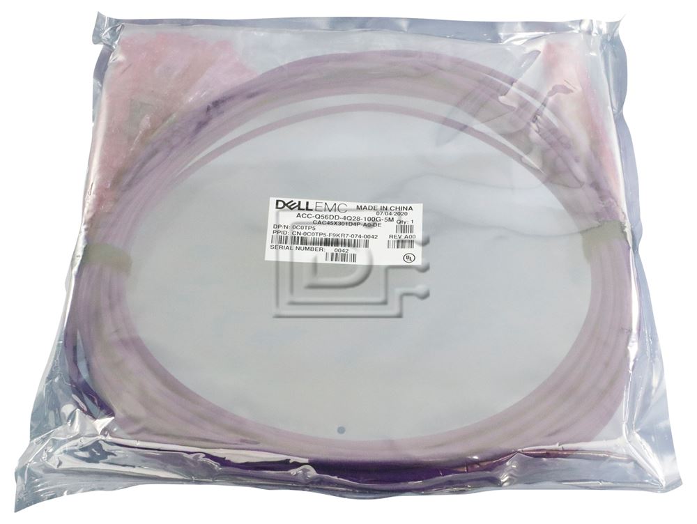 Dell 470-AEDL C0TP5 0C0TP5 RH2KV 0RH2KV QSFP Cable Image 3 image